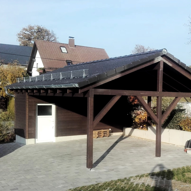 Carport Neubau in Claußnitz